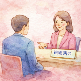 相談窓口で対応する相談員